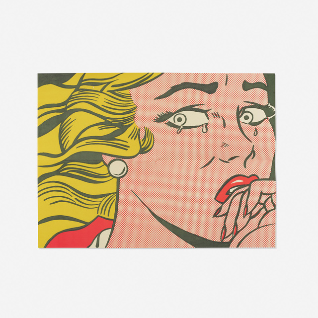 Roy Lichtenstein, ‘Crying Girl (mailer)’, 1963, Rago/Wright