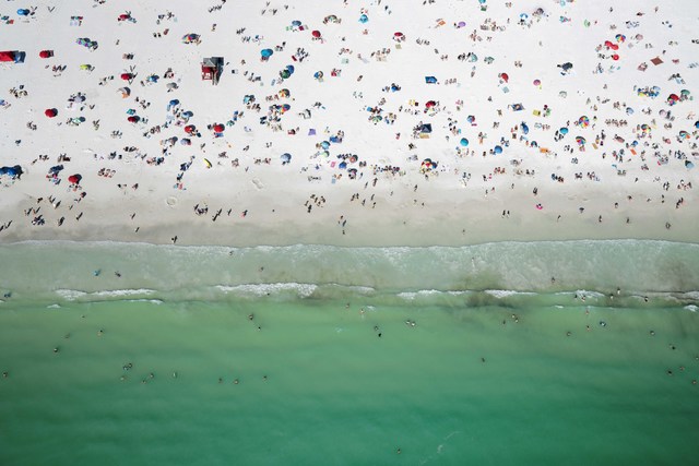 Dinesh Boaz, ‘All the People (Siesta Key, Florida) ’, N/A, THE WHITE ROOM GALLERY
