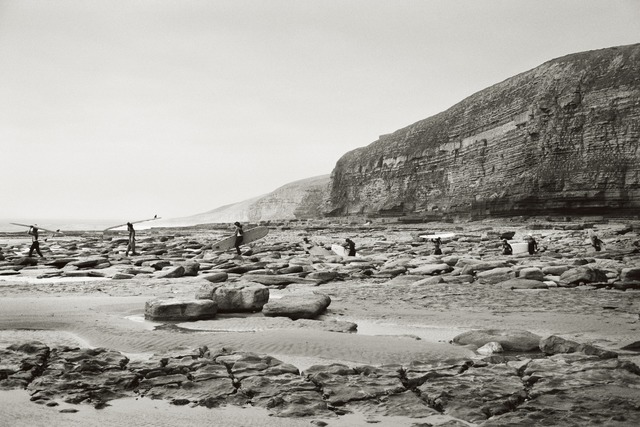 Priscilla Rattazzi, ‘Surfers at Southerndown, Wales, UK’, 2009, Staley-Wise Gallery
