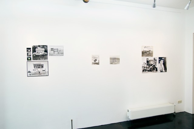 Installation overview of solo exhibition 'There is Anarchy in our Midst'. With 'Straight' (collage of b&w photography and contact sheets), 'Reforestation 01' and 'Reforestation 02' (both collages of b&w photographs and old press images). And 'Mr. Burroughs' (old press images and b&w photographs). Installation overview of solo exhibition 'There is Anarchy in our Midst'. With 'Straight' (collage of b&w photography and contact sheets), 'Reforestation 01' and 'Reforestation 02' (both collages of b&w photographs and old press images). And 'Mr. Burroughs' (old press images and b&w photographs).