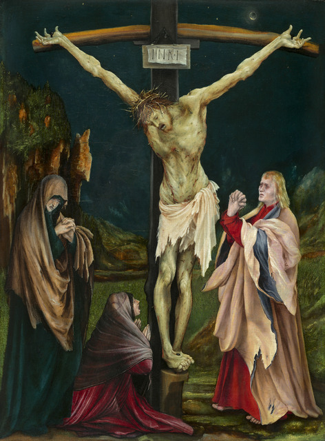 Matthias Grünewald, ‘The Small Crucifixion’, ca. 1511/1520, Painting, Oil on panel, National Gallery of Art, Washington, D.C.