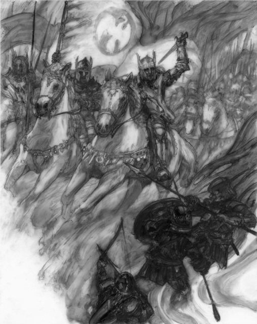 Donato Giancola, ‘The Sundering: Battle of Bestanag’, 2019, IX Gallery