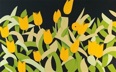 Alex Katz - Yellow Tulips