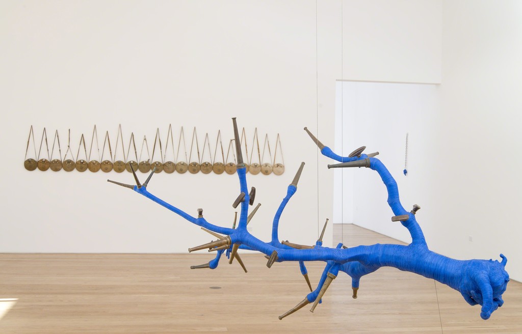Installation view of Blue McRight, "Drink Me," 2015. Installation view of Blue McRight, "Drink Me," 2015.