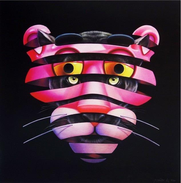 Super A, ‘PINK PANTHER TRAPPED’, 2020, Print, Fine Art Print on 315gsm paper, Dope! Gallery