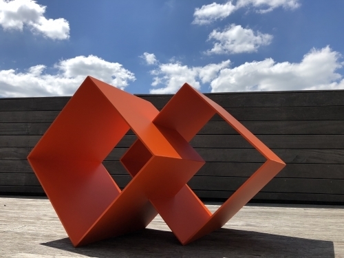 Sérvulo Esmeraldo, ‘Untitled’, 2014, Sculpture, Powder coated aluminum, Sicardi | Ayers | Bacino
