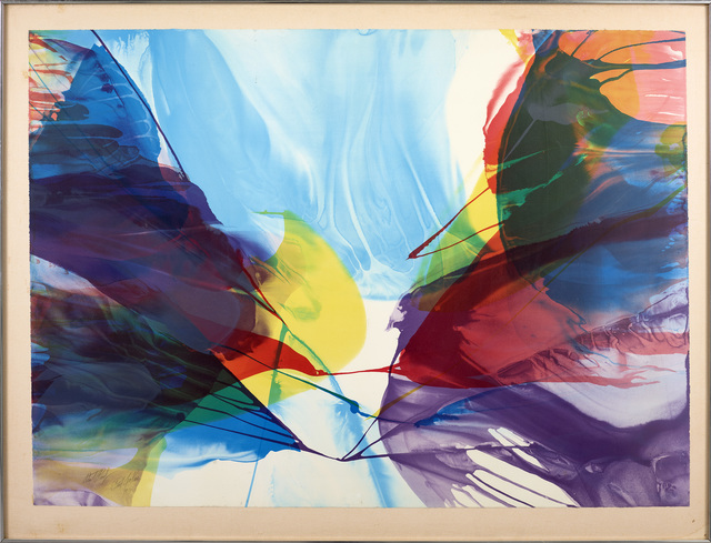 Paul Jenkins, ‘Untitled’, 1973, Print, Lithograph on paper, Berry Campbell Gallery