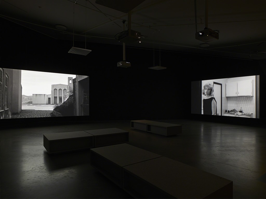 Installation view of "Michelangelo Antonioni - Il maestro del cinema moderno" at EYE Film Institute, Amsterdam, 2015. ®Studio Hans Wilschut/EYEFILM Installation view of "Michelangelo Antonioni - Il maestro del cinema moderno" at EYE Film Institute, Amsterdam, 2015. ®Studio Hans Wilschut/EYEFILM