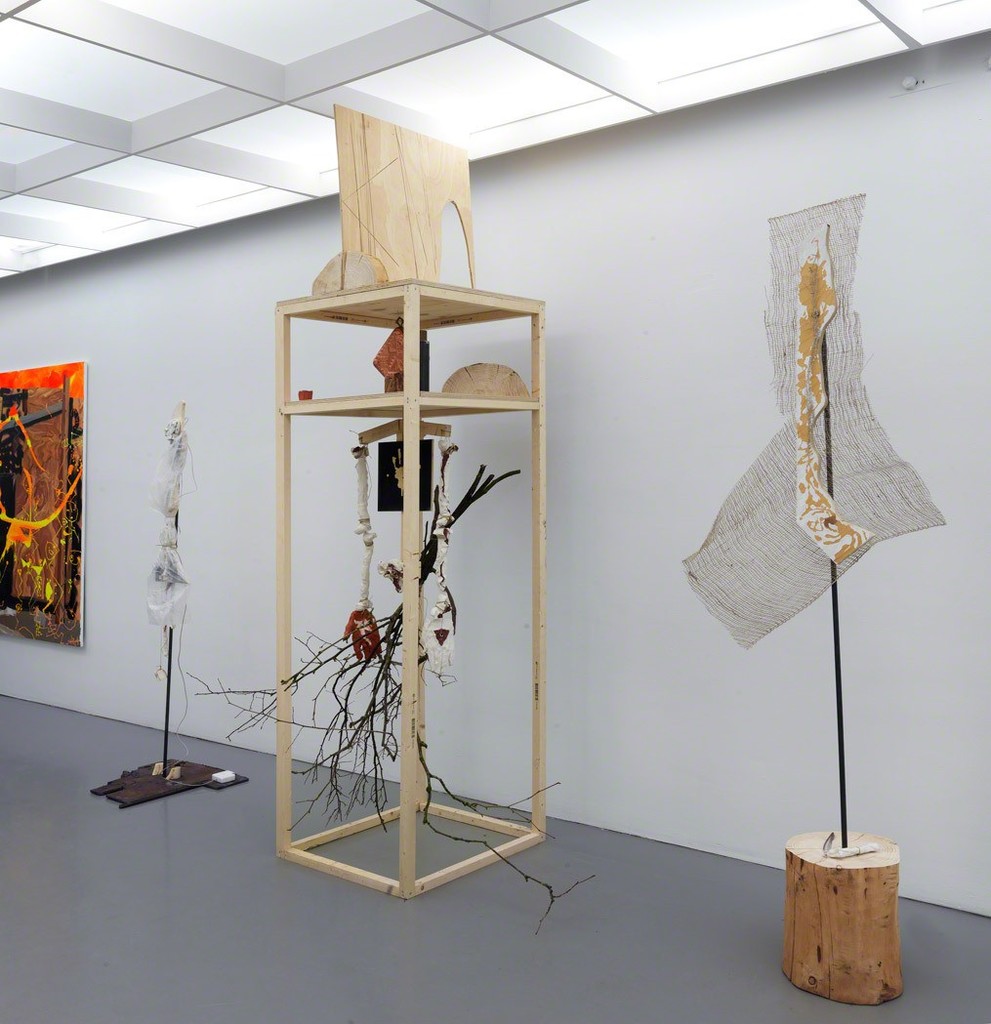 Esteban Cabeza de Baca, installation overview "Let it Come Down", Front Space Galerie Fons Welters, Amsterdam 2018. Photographer Gert Jan van Rooij. Esteban Cabeza de Baca, installation overview "Let it Come Down", Front Space Galerie Fons Welters, Amsterdam 2018. Photographer Gert Jan van Rooij.