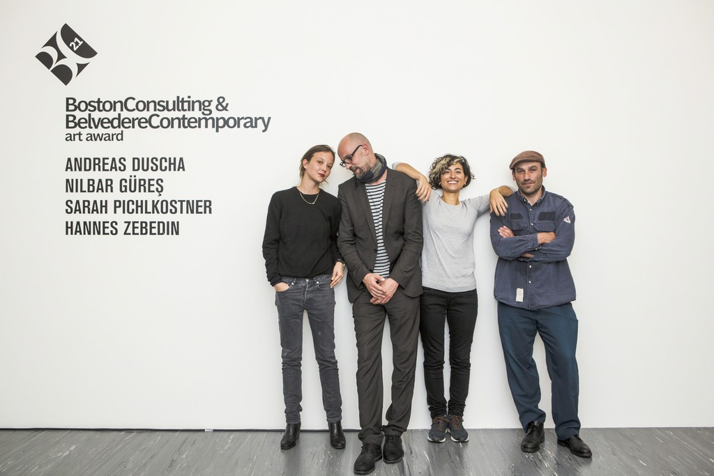 "BC21: Art Award 2015 - Artists" at 21er Haus. Photo: Stefan Joham, © Belvedere, Vienna. "BC21: Art Award 2015 - Artists" at 21er Haus. Photo: Stefan Joham, © Belvedere, Vienna.