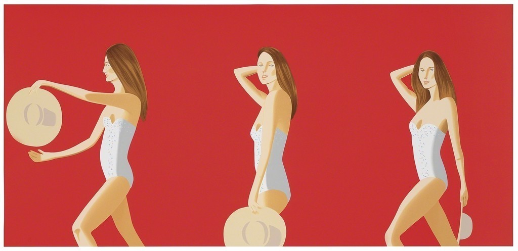 Alex Katz - Ariel Red