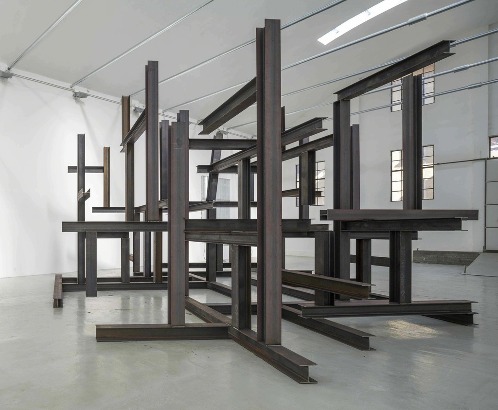 Pedro Cabrita Reis, Il palazzo vuoto, 2015 - installation view at Giorgio Persano Gallery, Turin - photo João Ferrand Pedro Cabrita Reis, Il palazzo vuoto, 2015 - installation view at Giorgio Persano Gallery, Turin - photo João Ferrand