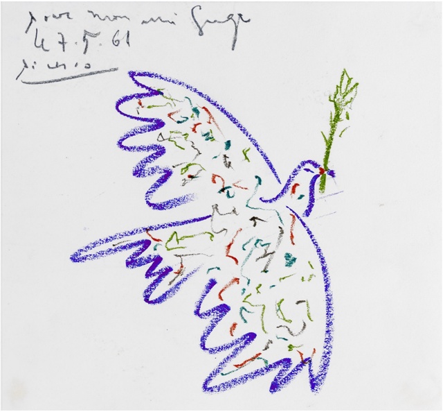 Pablo Picasso, ‘Colombe’, 1961, BAILLY GALLERY