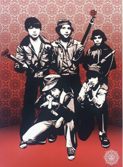 Shepard Fairey, ‘Defiant Young’, 2009, Print, Screenprint, artrepublic