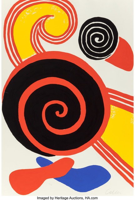 Alexander Calder, ‘Untitled (Suns and Swirls)’, c. 1970, Heritage Auctions