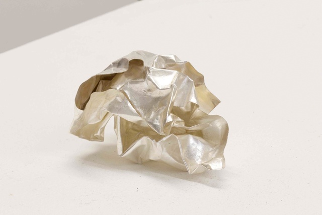 Susan Collis, ‘Twice the Man’, 2010, Sculpture, Platinum leaf on paper, Ingleby Gallery