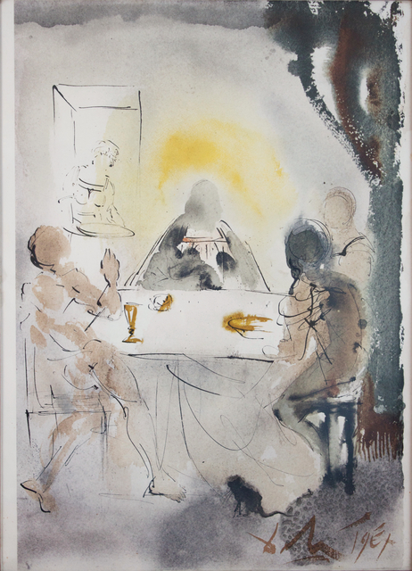 Salvador Dalí, ‘And They Recognized Him In The Breaking Of The Bread’, 1964-1967, Studio Mariani Gallery