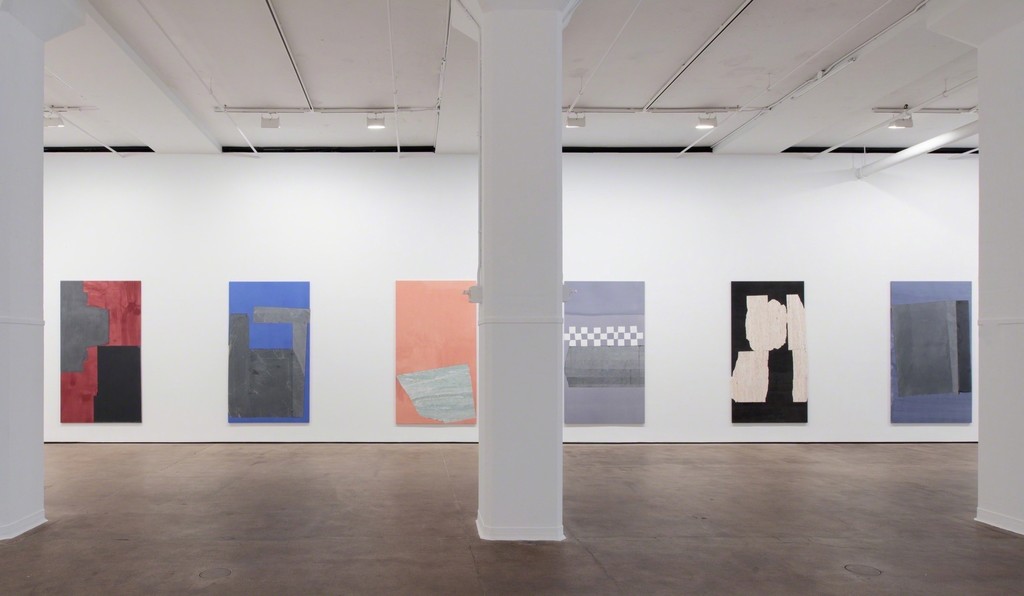 Installation view of Sam Moyer: WIDE WAKE at Sean Kelly, New York
October 27 - December 16, 2017
Photography: JSP Art Photography
Courtesy: Sean Kelly, New York Installation view of Sam Moyer: WIDE WAKE at Sean Kelly, New York
October 27 - December 16, 2017
Photography: JSP Art Photography
Courtesy: Sean Kelly, New York