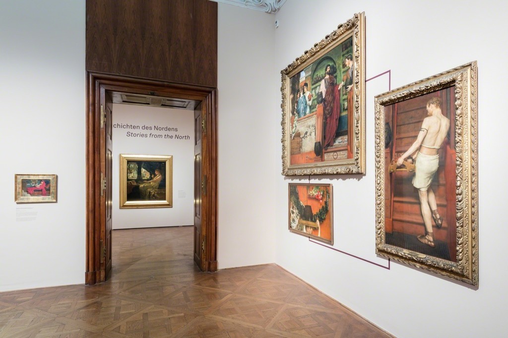 Exhibition view Lawrence Alma-Tadema – Decadence & Antiquity, Photo: © Belvedere, Vienna, 2017 Exhibition view Lawrence Alma-Tadema – Decadence & Antiquity, Photo: © Belvedere, Vienna, 2017
