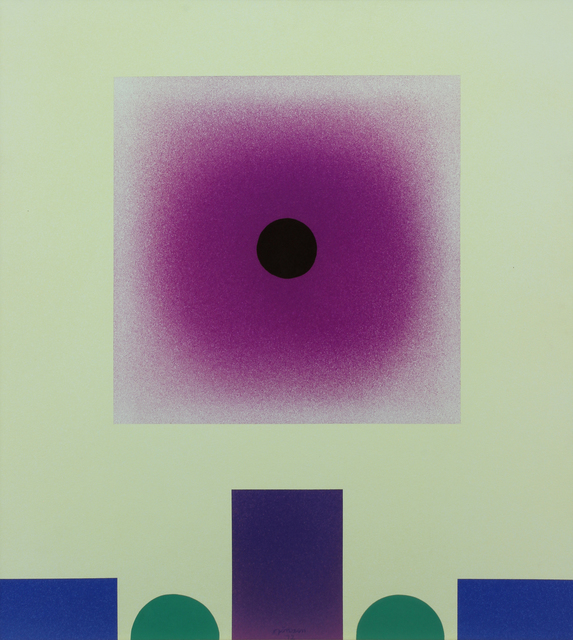 Raymond Jonson, ‘Polymer No. 21 - 1972’, 1972, Painting, Acrylic on masonite, Addison Rowe Gallery
