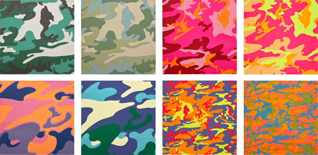 Andy Warhol - Camouflage (F. & S. 406-413)