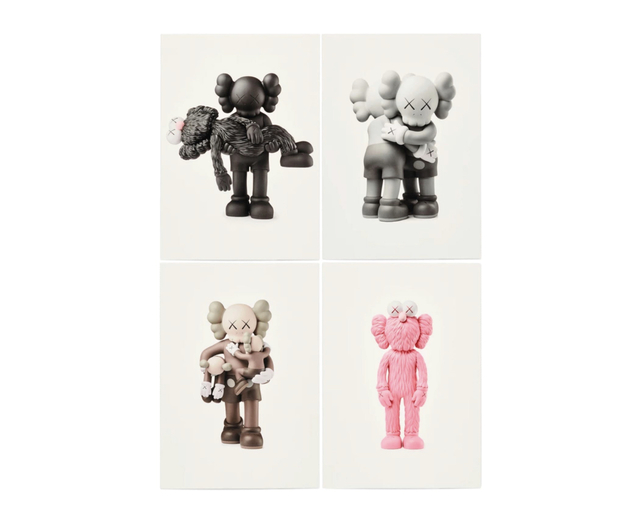 KAWS, ‘KAWS x NGV Postcard (Set of 4) (Vinyl Toys)’, 2019, Print, Paper, Curator Style