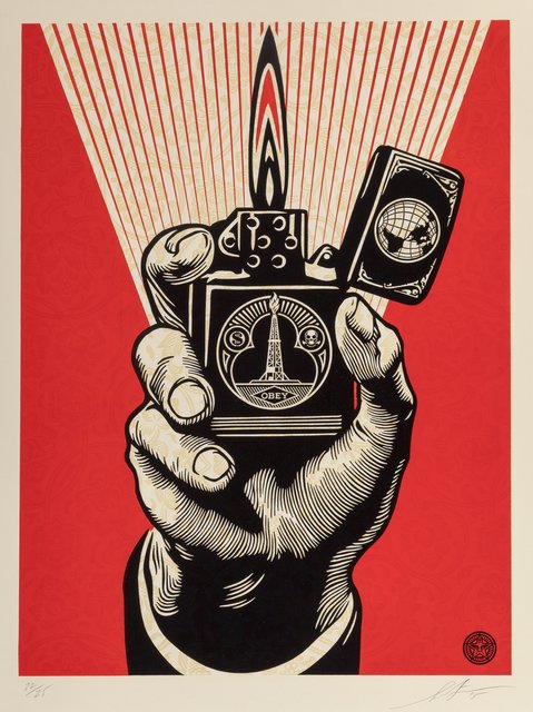 Shepard Fairey (OBEY), ‘Smoke 'em while you got 'em’, 2015, Heritage Auctions