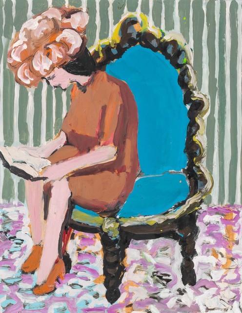 Benny Andrews, ‘Portrait of Mimi Gross Grooms’, 1966, Drawing, Collage or other Work on Paper, Oil on paper laid to board, Doyle