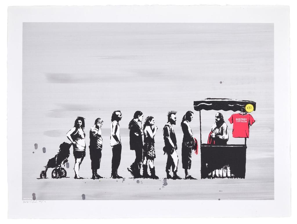 Banksy - Festival Colour A/P