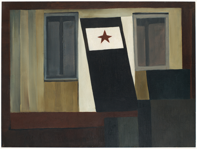 Helen Torr, ‘Windows and a Door’, ca. 1927, Painting, Oil on copper mounted on board, San Francisco Museum of Modern Art (SFMOMA)