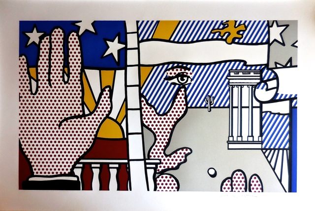 Roy Lichtenstein, ‘Inaugural’, 1977, Print, Screenprint on arches 88 paper, Pop Fine Art