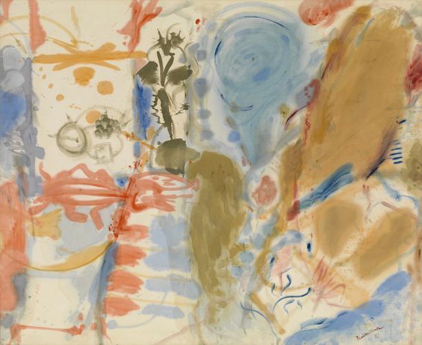 Helen Frankenthaler, ‘Western Dream’, 1957, Painting, Helen Frankenthaler Foundation