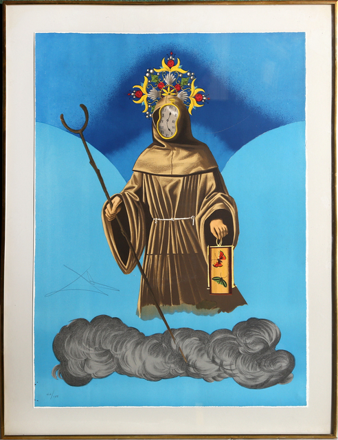 Salvador Dalí, ‘Mystery of Sleep (The Hermit)’, 1976, Print, Lithograph, RoGallery