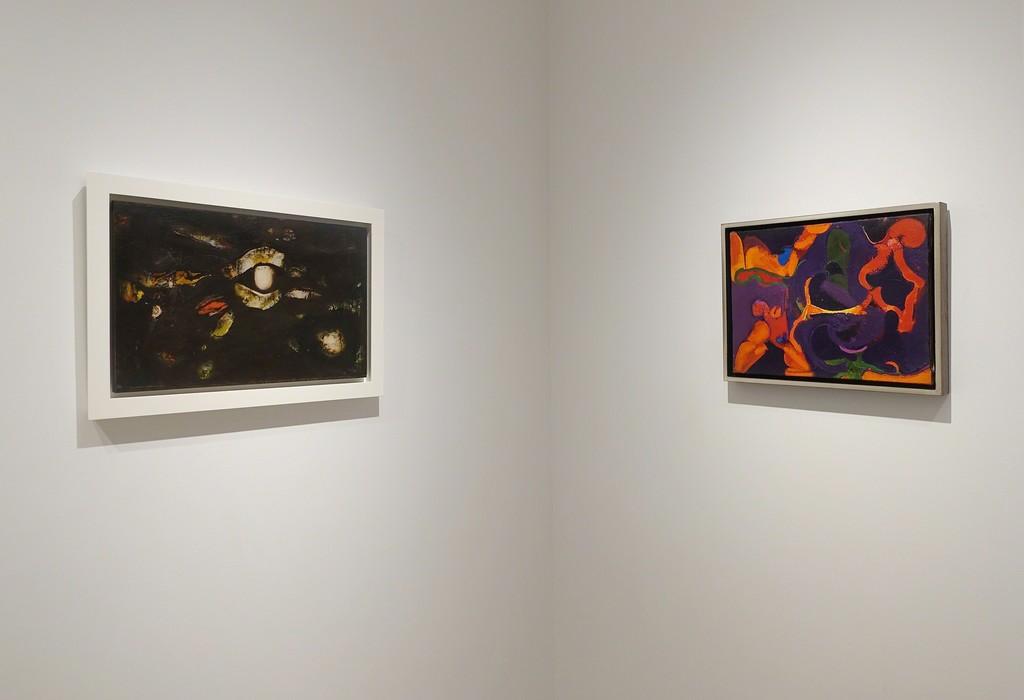 Installation view - Primordial Language: Small Works by William Scharf Installation view - Primordial Language: Small Works by William Scharf