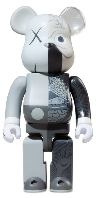 KAWS, ‘1000% Be@rbrick Dissected Companion: Grey’, 2010, Taglialatella Galleries