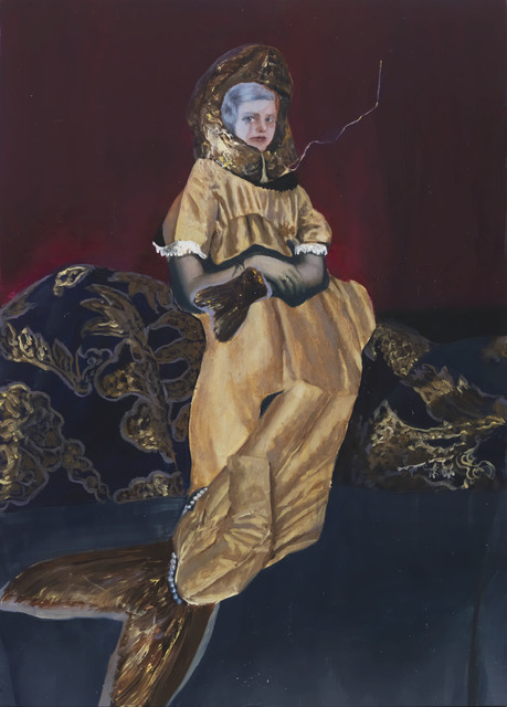 Teodora Axente, ‘Fork’, 2018, Painting, Oil on wood panel, rosenfeld