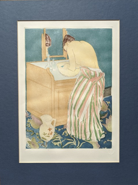 Mary Cassatt Woman Bathing La Toilette Posthumous Commemorative   Large 