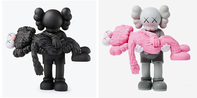 KAWS, ‘KAWS Gone: Set of 2 (KAWS Companion)’, 2019, Sculpture, Painted vinyl cast resin figures, Lot 180