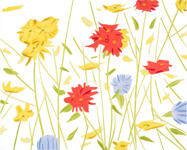 Alex Katz, ‘Wildflowers’, 2017, Print, Screenprint, Jim Kempner Fine Art