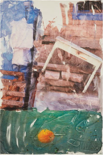 Robert Rauschenberg, ‘Orange Float (Anagram)’, 1996, Phillips