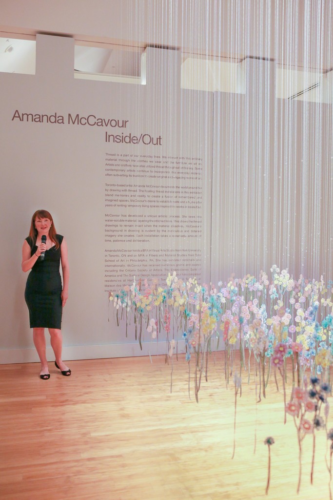 Amanda McCavour: Inside/Out. Installation view at the Virginia Museum of Contemporary Art. Photograph by Fresh Look Photography Amanda McCavour: Inside/Out. Installation view at the Virginia Museum of Contemporary Art. Photograph by Fresh Look Photography