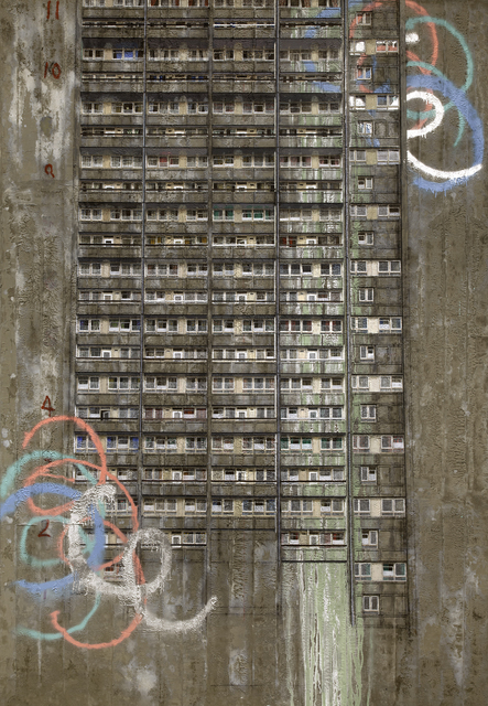 David Hepher, ‘Gordon House, West Face’, 2013, Flowers