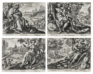 The Four Seasons, after Marten de Vos