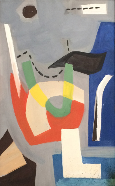 Vaclav Vytlacil, ‘Untitled Abstraction’, 1938, Painting, Casein tempera on panel, Caldwell Gallery Hudson