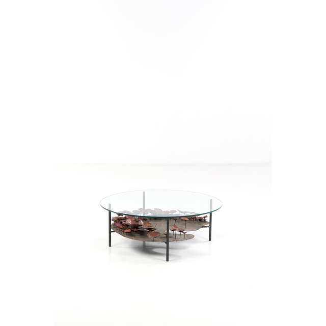 Silas Seandel Model Mushroom Coffee Table Circa 1970 Artsy