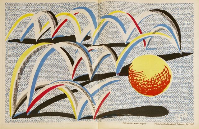 David Hockney, ‘A BOUNCE FOR BRADFORD’, 1987, Sworders