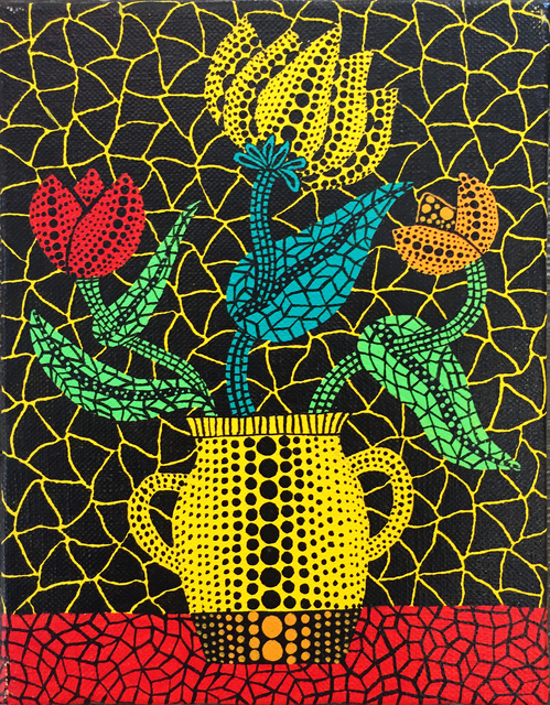 Yayoi Kusama, ‘Flowers’, 1996, Painting, Acrylic on canvas, MAKI