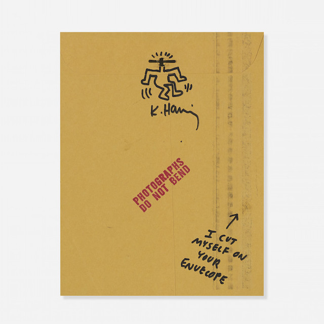 Keith Haring, ‘Untitled (Do Not Bend)’, ca. 1985, Artificial Gallery