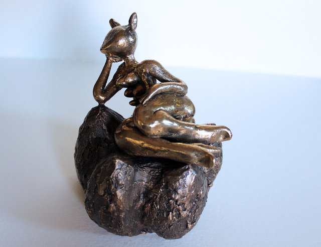Itziar Bilbao Urrutia, ‘Golden Lotus No#2’, 2020, Sculpture, Cast bronze, IFAC Arts