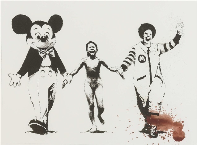 Banksy, ‘Napalm (Can't Beat The Feeling)’, 2006, Print, Digital Pigment Print, The Drang Gallery